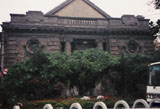 Rear view of the Ohel Rachel Synagogue.