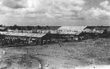 These sheds were called Huts A, B and C and housed single internees.