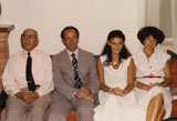 My father, Reuben, myself (Dan) and daughters, Linda and Jenny. (1977)